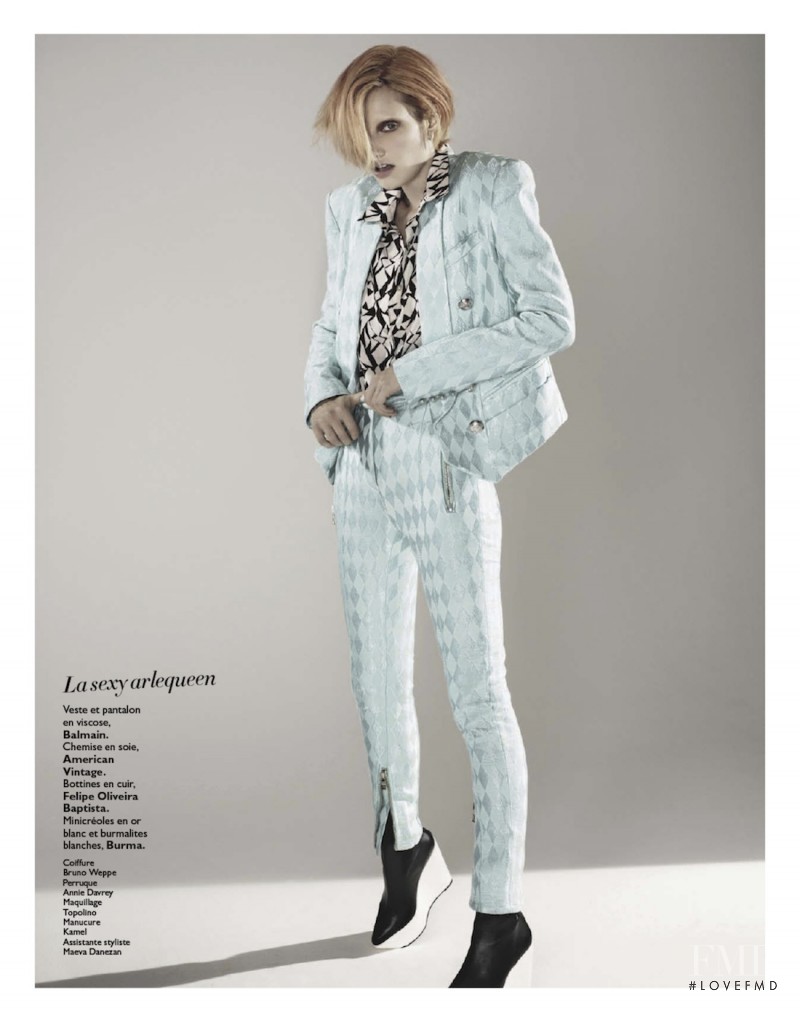 Autumn Kendrick featured in Belle Oui Comme Bowie, January 2013