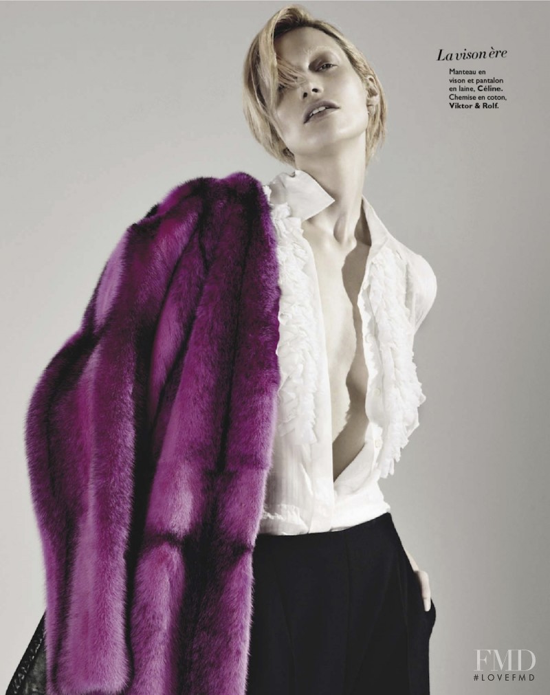 Autumn Kendrick featured in Belle Oui Comme Bowie, January 2013