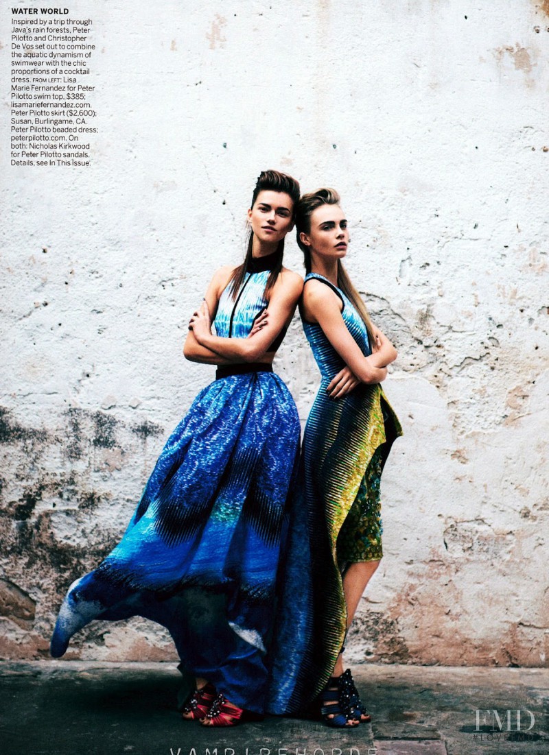 Kasia Struss featured in Vision Quest, March 2012