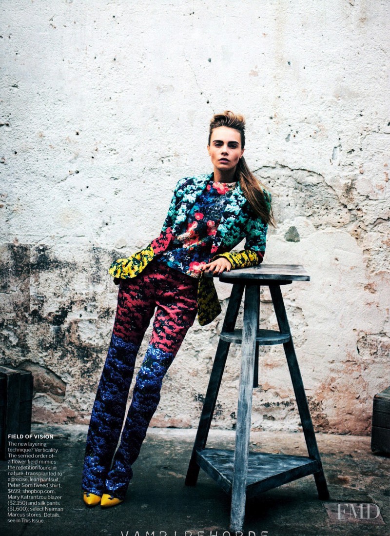 Cara Delevingne featured in Vision Quest, March 2012