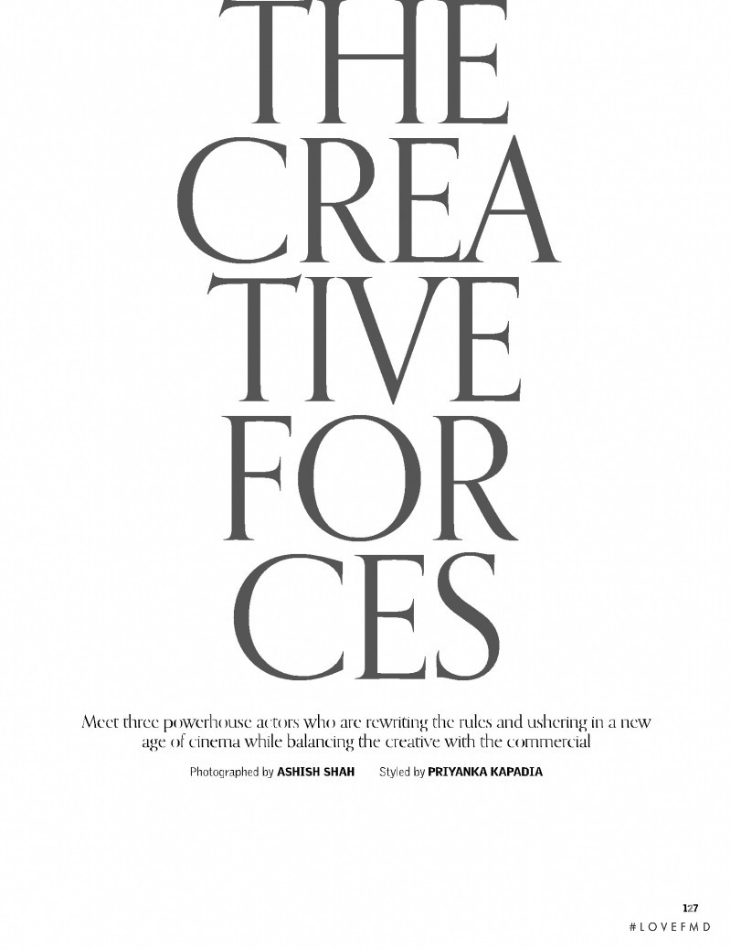 The Creative Forces, March 2021