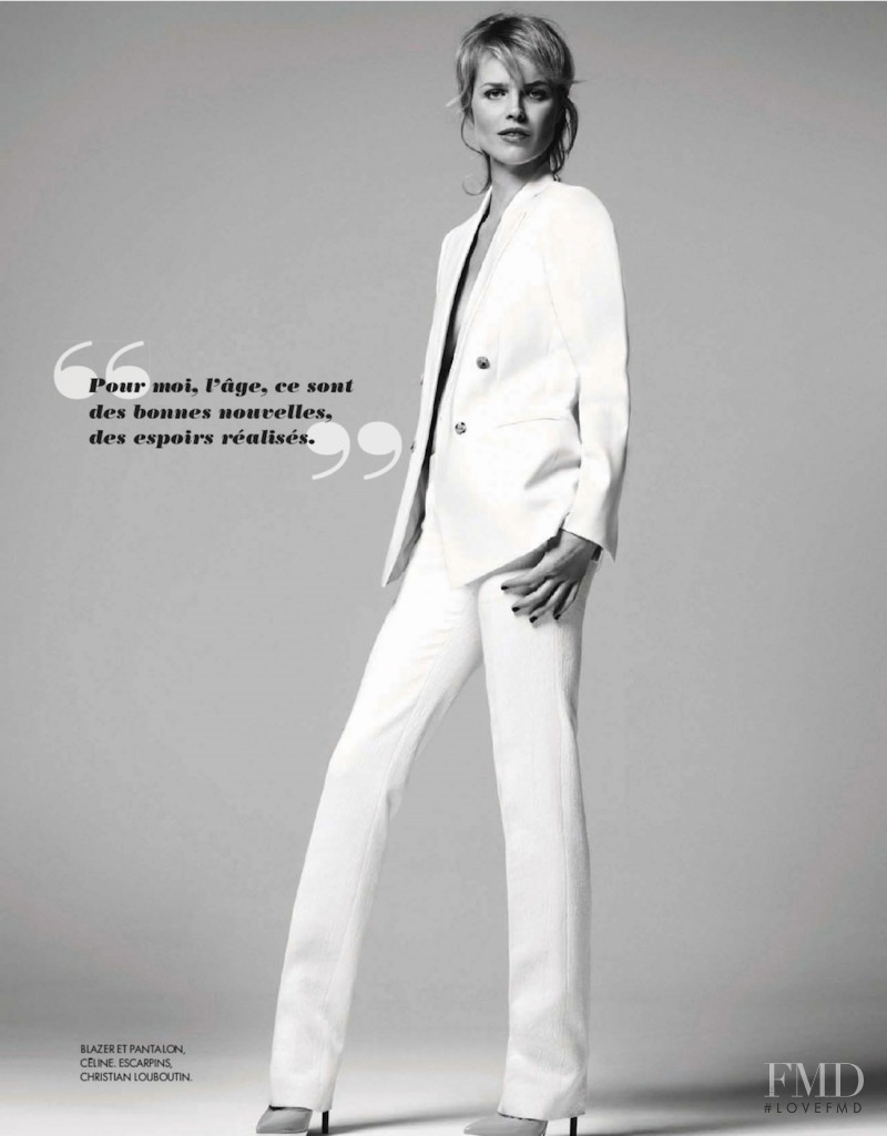 Eva Herzigova featured in Une Tope Solaire, January 2013