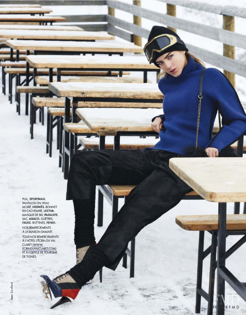 Alma Durand featured in Classe De Neige, January 2013