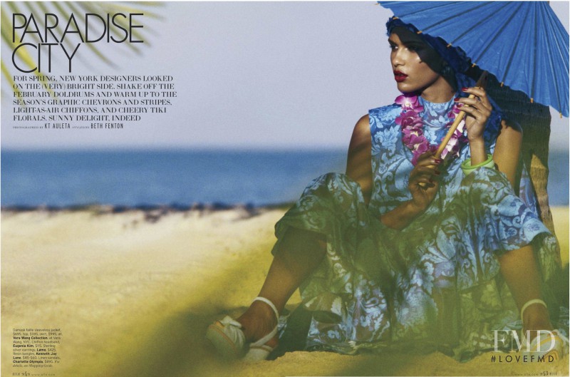 Cris Urena featured in Paradise City, February 2013