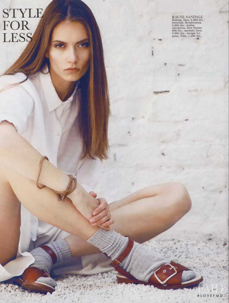 Ivana Stanojevic featured in Style For Less, July 2014