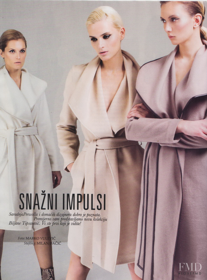 Ivana Stanojevic featured in Snazni Impulsi, January 2016