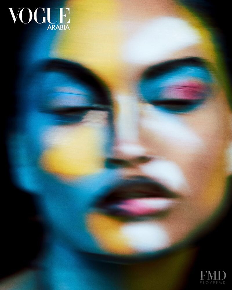 Shanina Shaik featured in Art in Motion, March 2021
