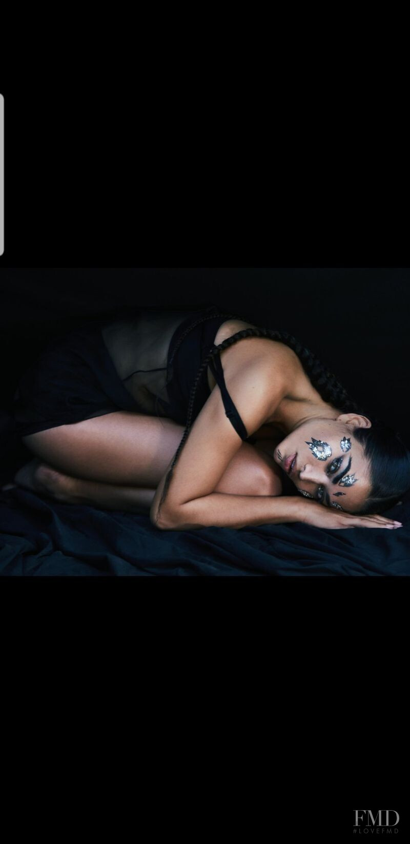 Shanina Shaik featured in Art in Motion, March 2021