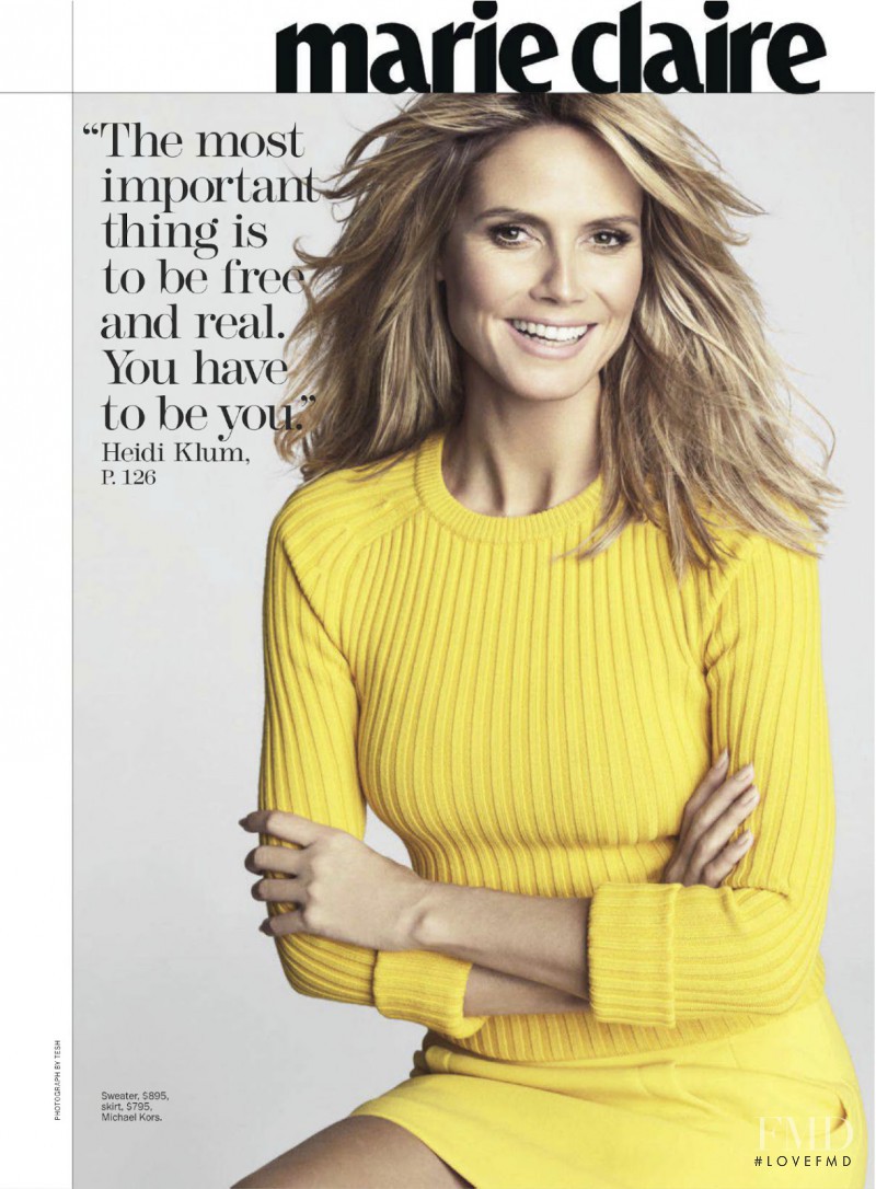 Heidi Klum featured in The Heidi Chronicles, February 2013