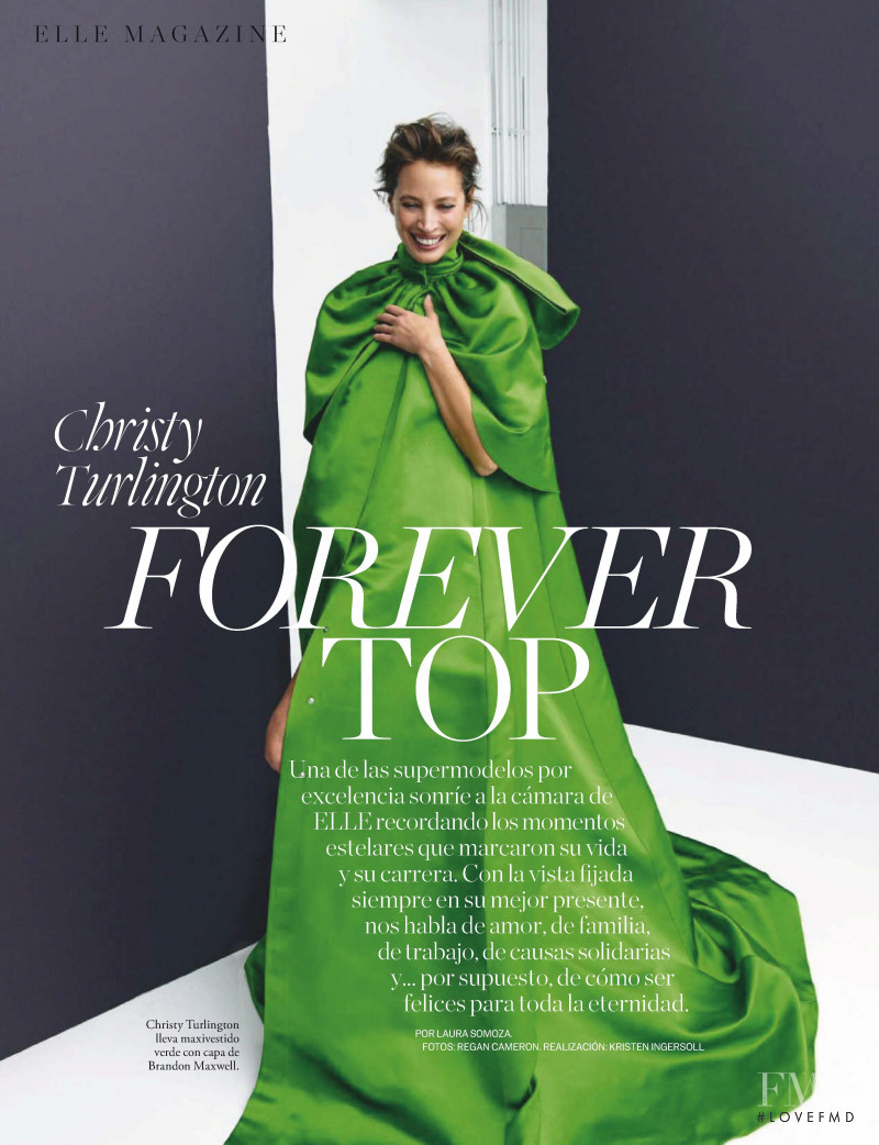 Christy Turlington featured in Forever Top, December 2020