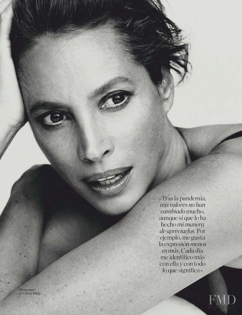 Christy Turlington featured in Forever Top, December 2020