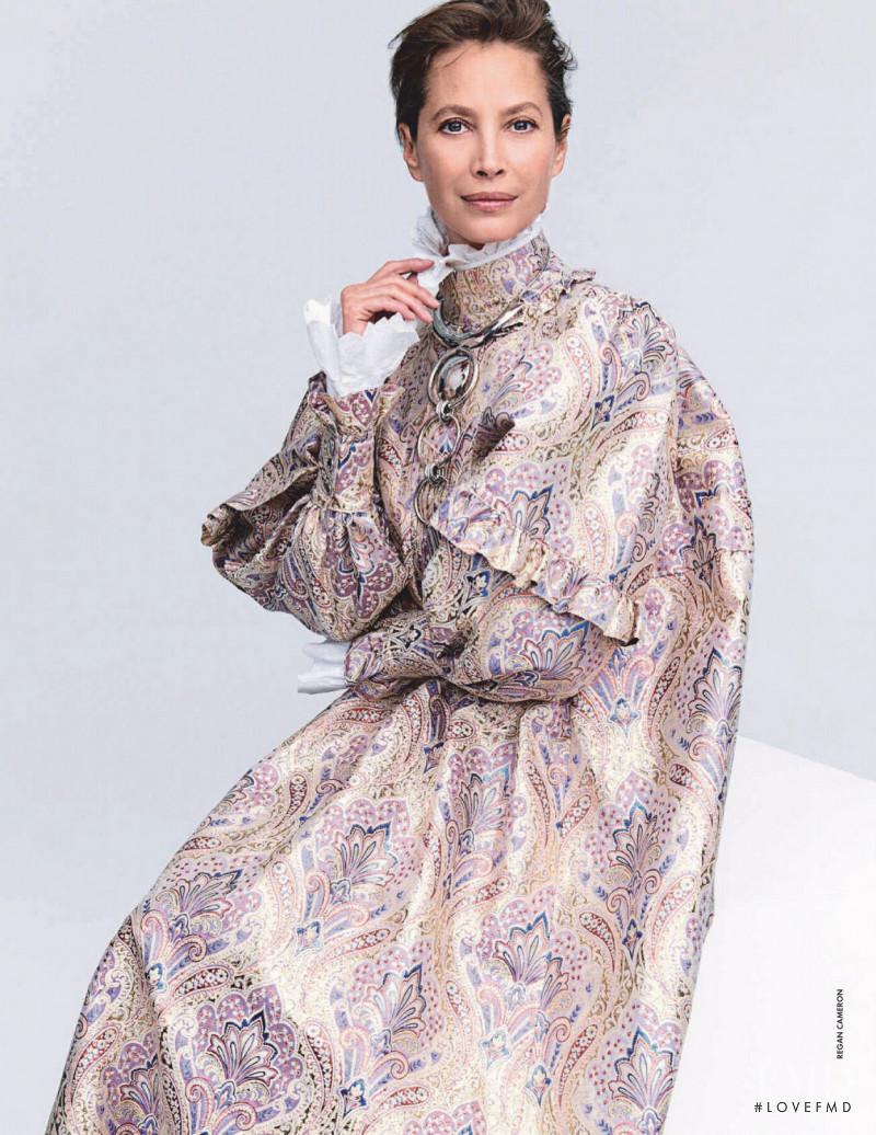 Christy Turlington featured in Forever Top, January 2021