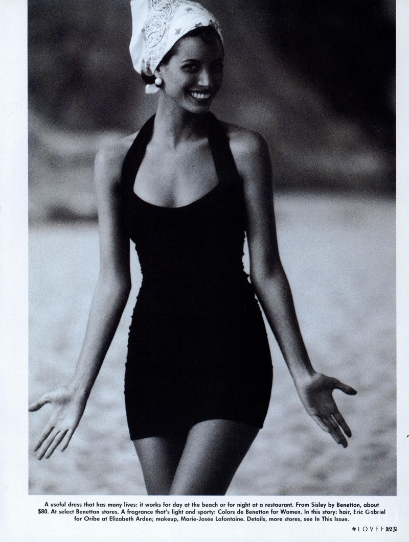 Christy Turlington featured in Great Buys: As Simple as Black , May 1991