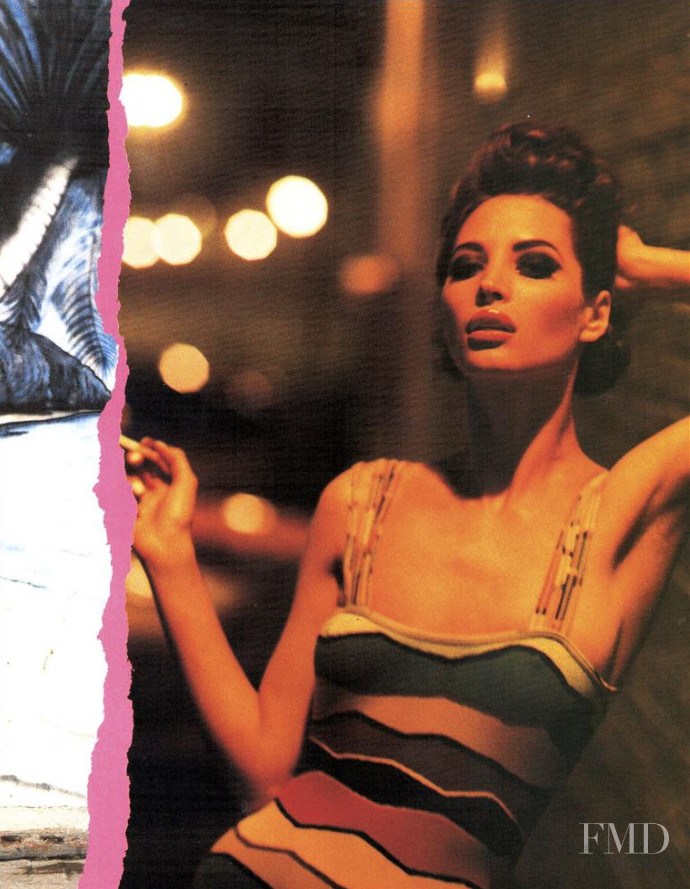 Christy Turlington featured in Piu\' Che Costume Body, June 1991