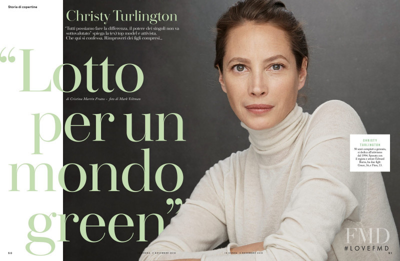 Christy Turlington featured in Christy Turlington, November 2019