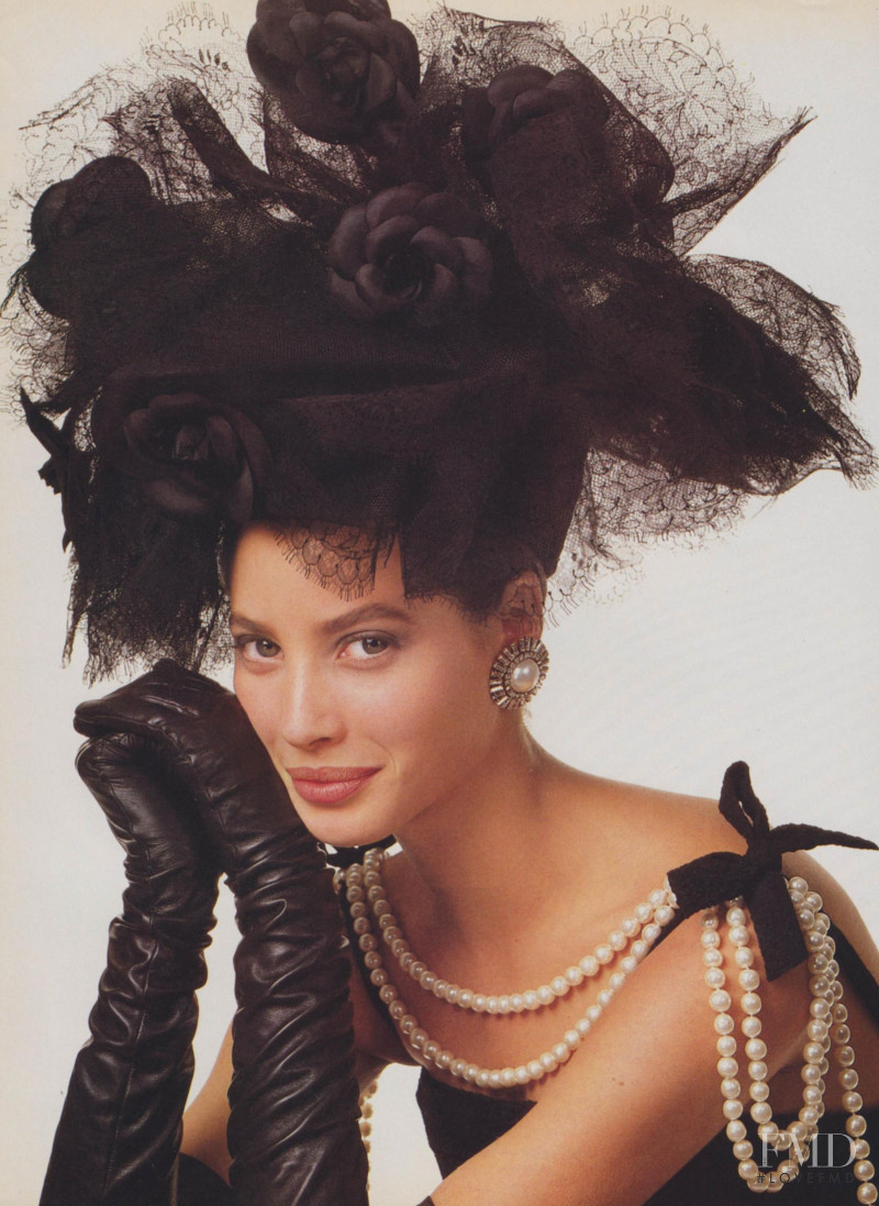 Christy Turlington featured in Back to the Future, November 1986