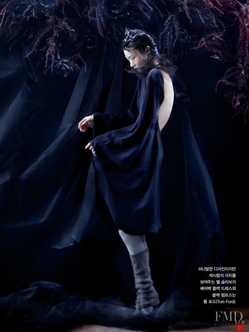 Ji Hye Park featured in Noir & Blanc, January 2013