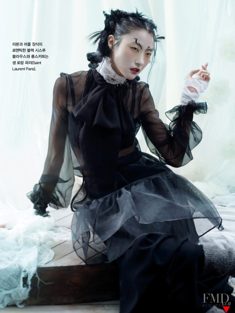 Ji Hye Park featured in Noir & Blanc, January 2013