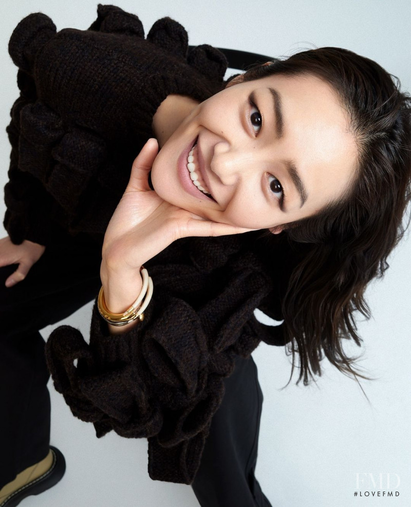 Liu Wen featured in Power and Poise, April 2021