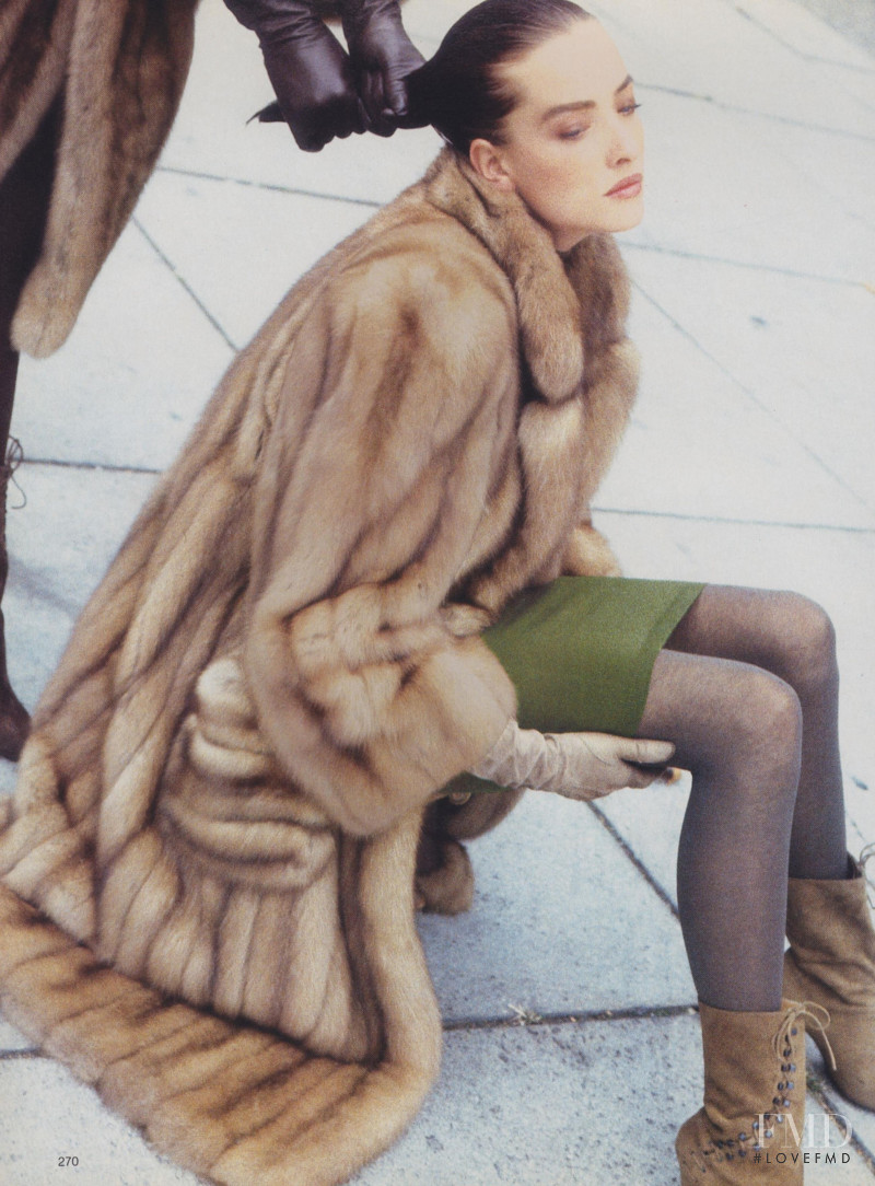 Tatjana Patitz featured in Sable - Going for the Gold!, December 1986