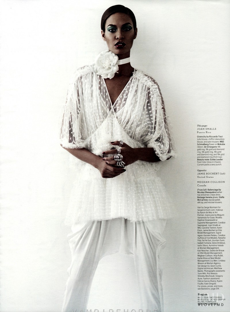 Joan Smalls featured in Model Mania, November 2012