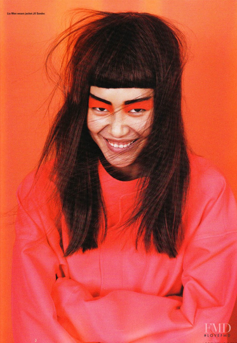 Liu Wen featured in Bold, March 2011