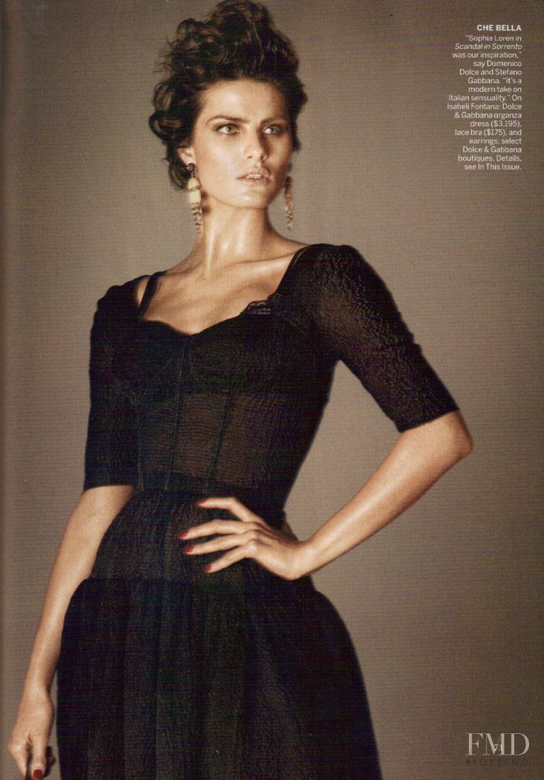 Isabeli Fontana featured in Always A Woman, January 2012