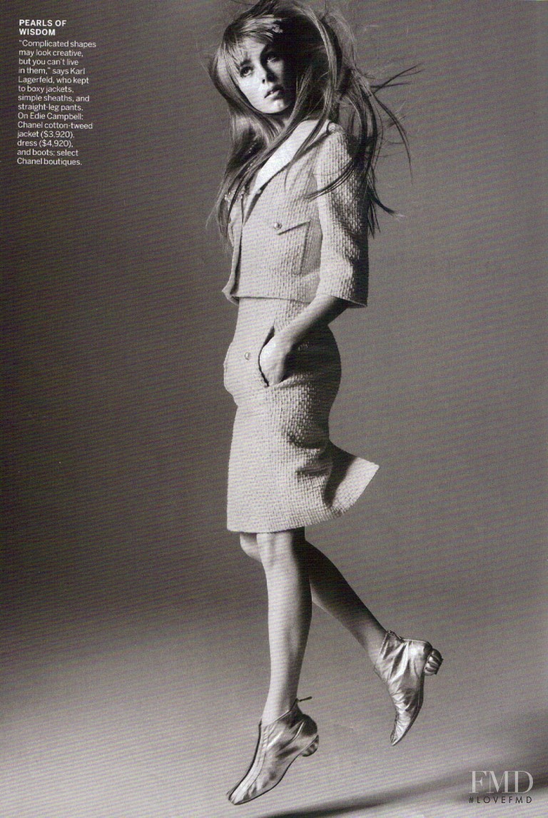 Edie Campbell featured in Always A Woman, January 2012