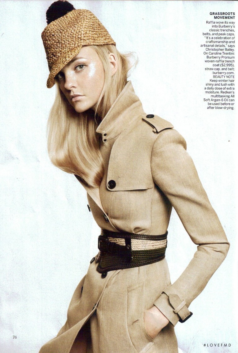 Caroline Trentini featured in Always A Woman, January 2012