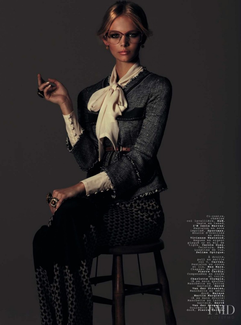 Marloes Horst featured in Drôle de Dame, February 2011