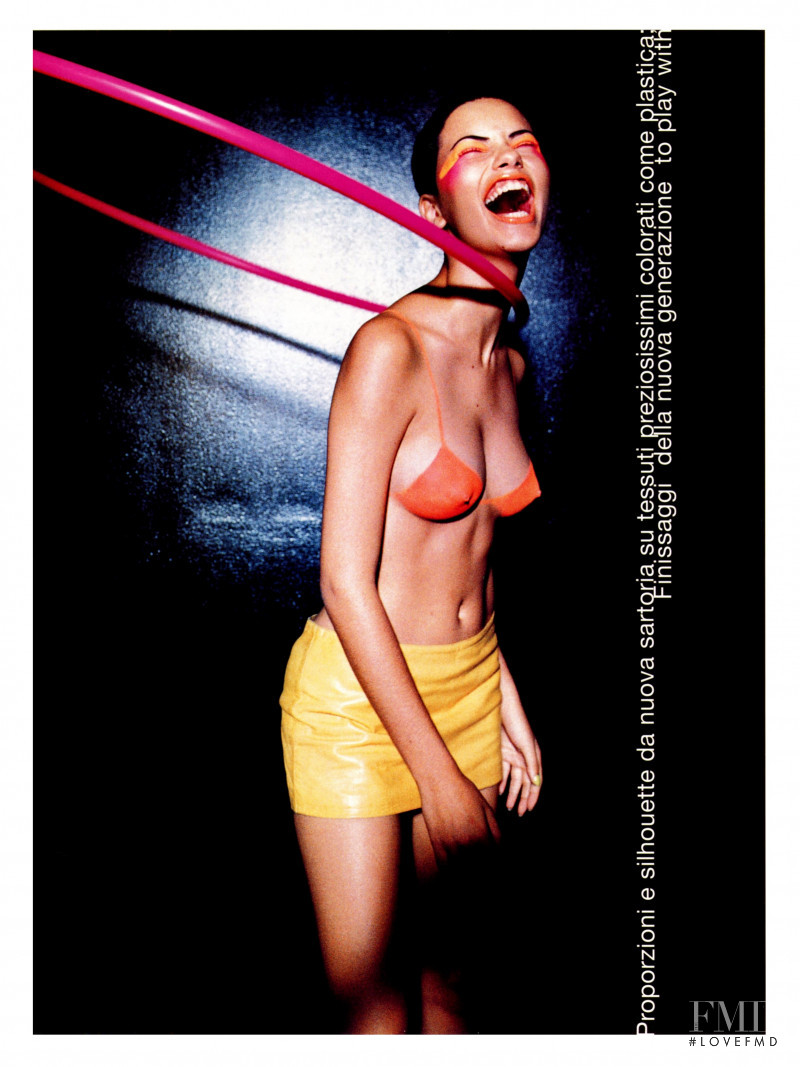 Adriana Lima featured in Pure Colours Pure Cunning, January 1998