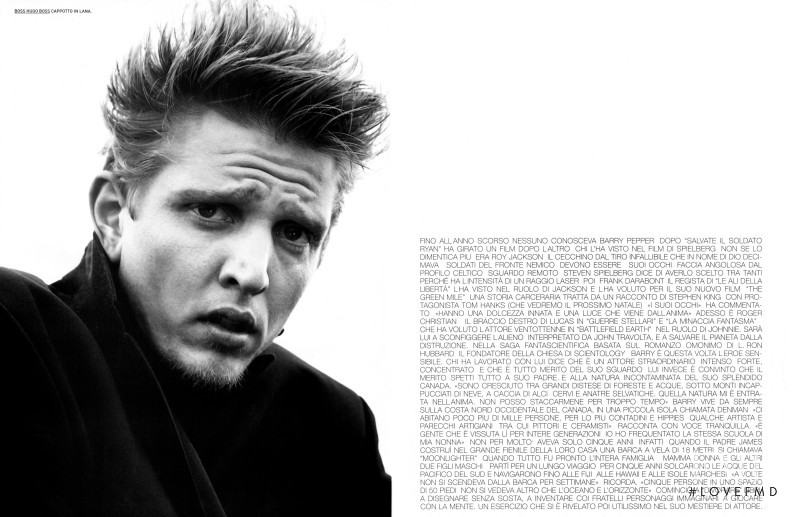 Barry Pepper\'s Eyes, July 1999