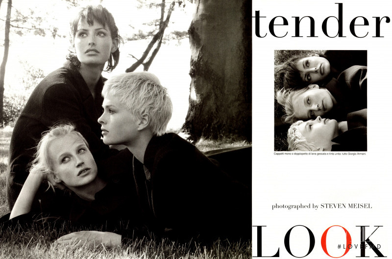 Elsa Benitez featured in Tender Look, September 1996