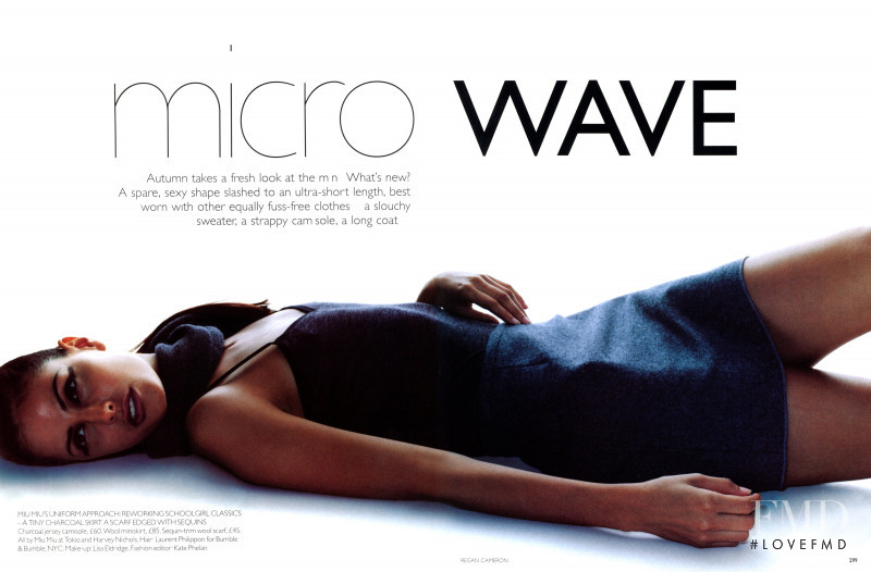 Elsa Benitez featured in Micro Wave, September 1997