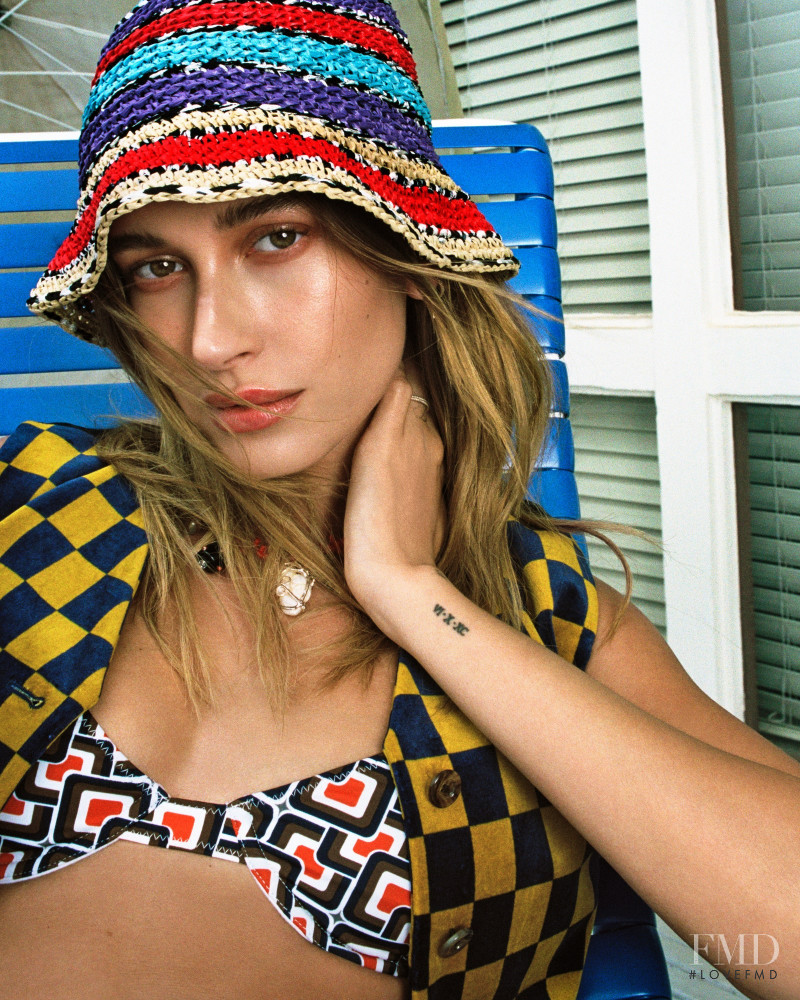 Hailey Baldwin Bieber featured in A Brand New Take On Summer Beach Dressing, June 2021