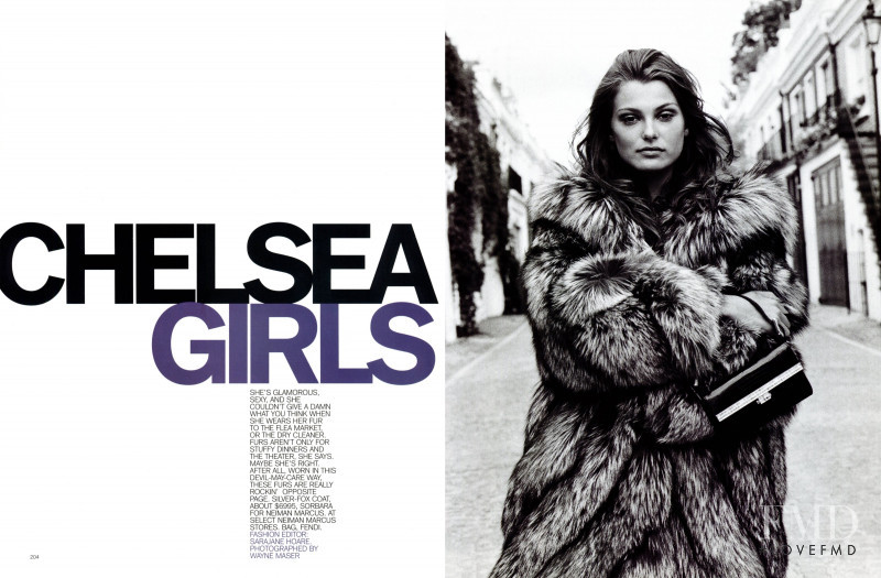 Aurelie Claudel featured in Chelsea Girls, November 1998