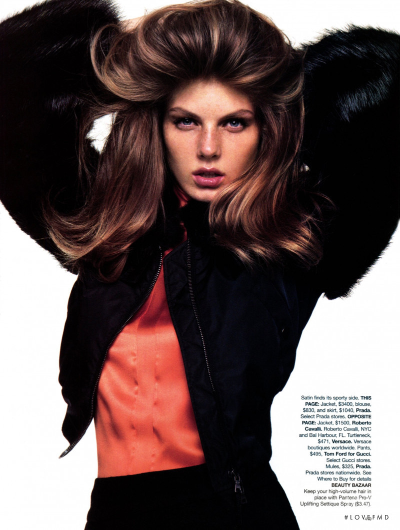 Angela Lindvall featured in Zip It, September 2002