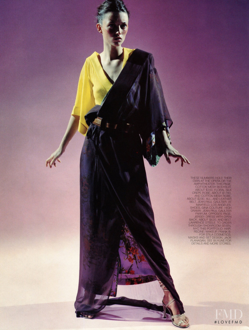 Audrey Marnay featured in Electra, May 1999