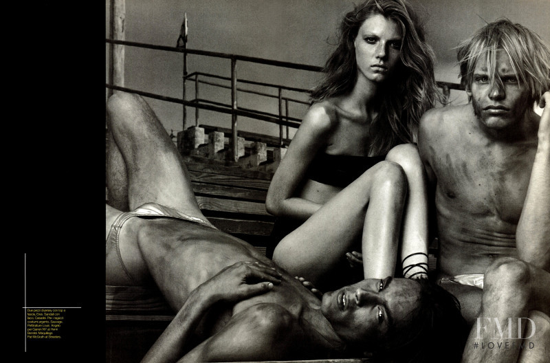 Angela Lindvall featured in Go! Speed Racer, June 1997