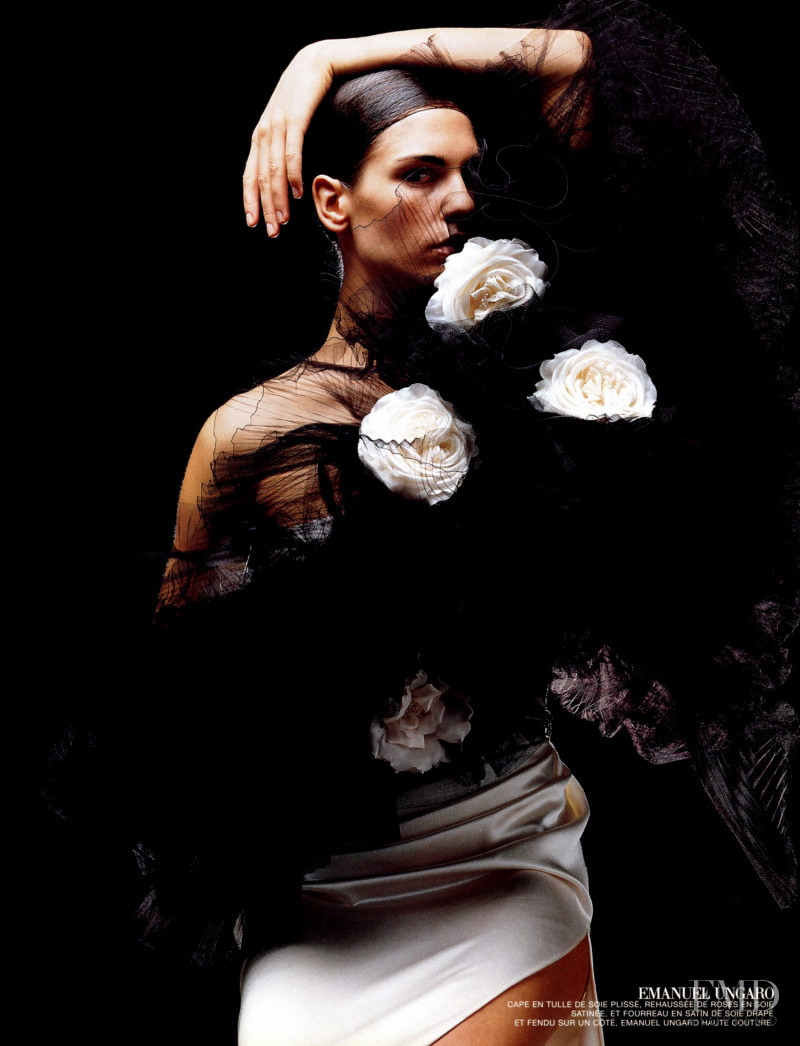 Ann-Catherine Lacroix featured in Couture Apparente, September 2000