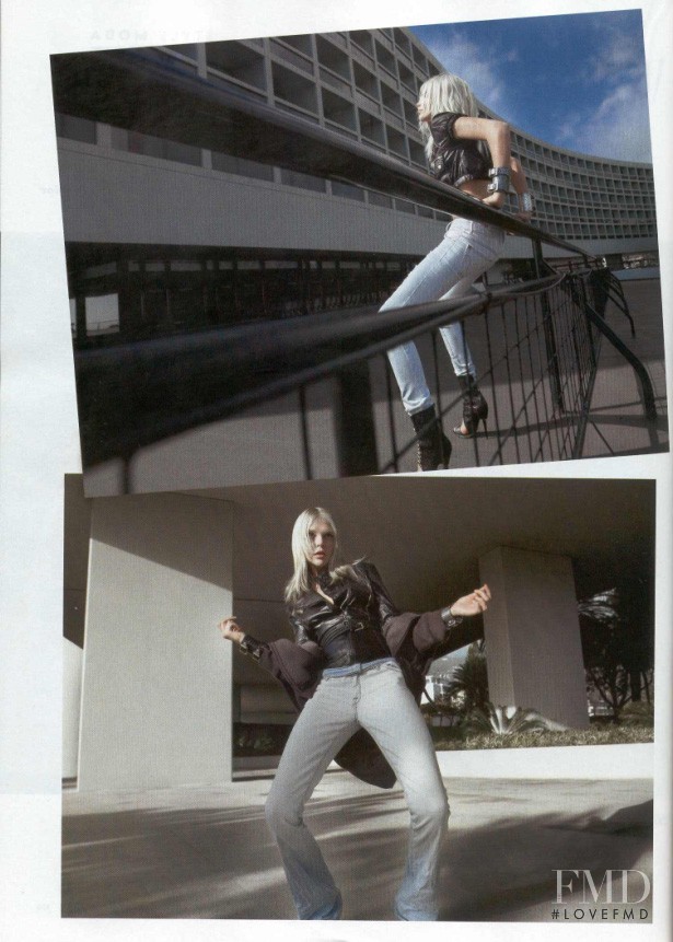 Britni Stanwood featured in Rockin\' Denim, April 2009