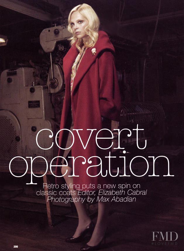 Britni Stanwood featured in Covert Operation, October 2004