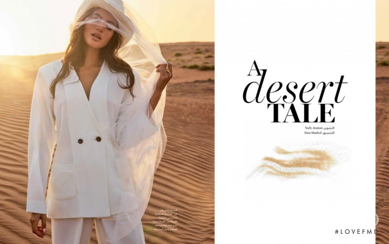 Rafaella Consentino featured in A desert Tale, June 2017