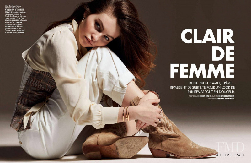 Thylane Blondeau featured in Clair De Femme, April 2019