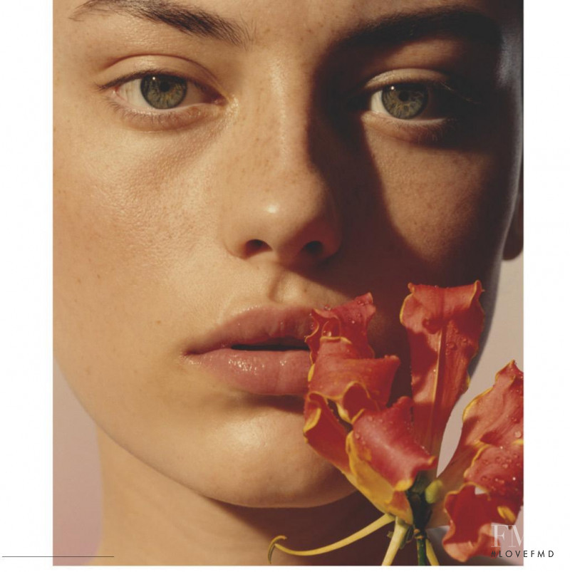 Caroline Knudsen featured in Vogue beauty, June 2021