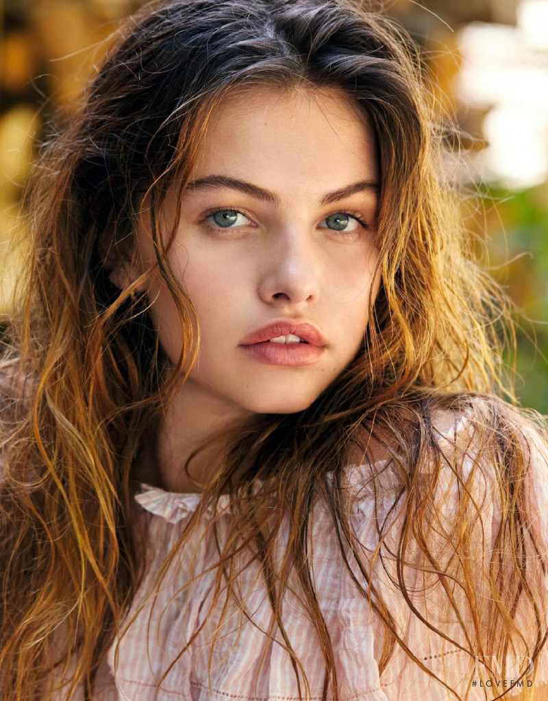 Thylane Blondeau featured in Exquise Esquisse, August 2017