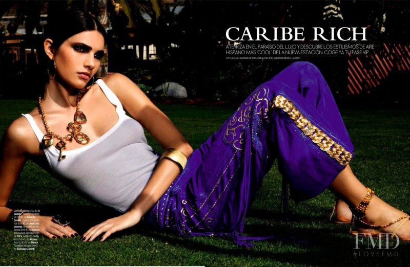Teresa Moore featured in Caribe Rich, July 2007