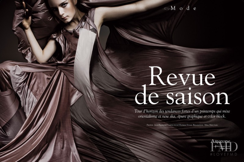 Anna de Rijk featured in Revue de Saison, March 2011