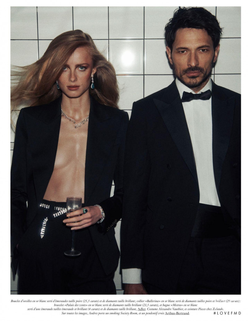 Rianne Van Rompaey featured in Joyaux De Nuit, June 2021