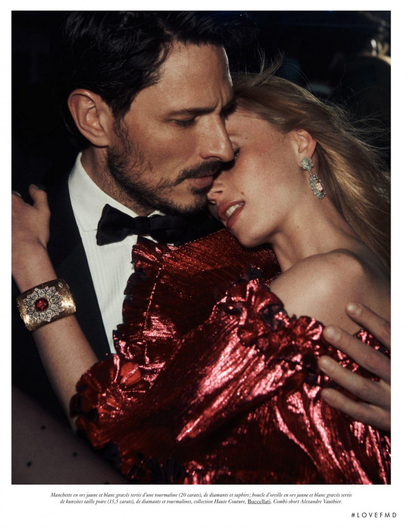 Rianne Van Rompaey featured in Joyaux De Nuit, June 2021